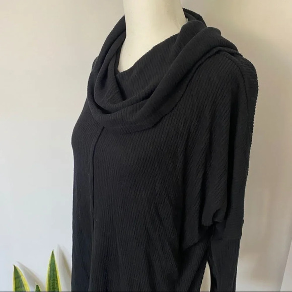 New Nordstrom Ribbed Cowl Neck Oversized Sweater - Picture 7 of 12